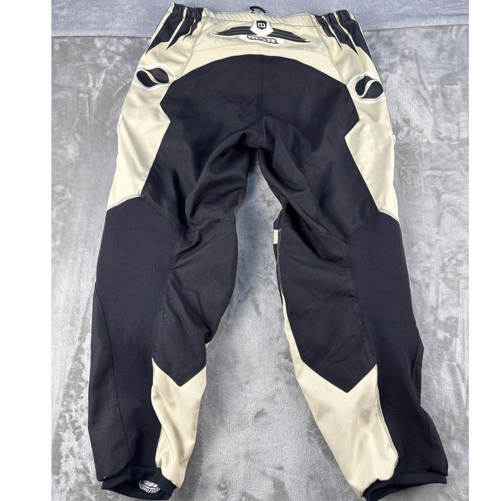 MSR Pants Mens 38 Axxis Black Tan Motocross Racing EUC - Picture 2 of 13